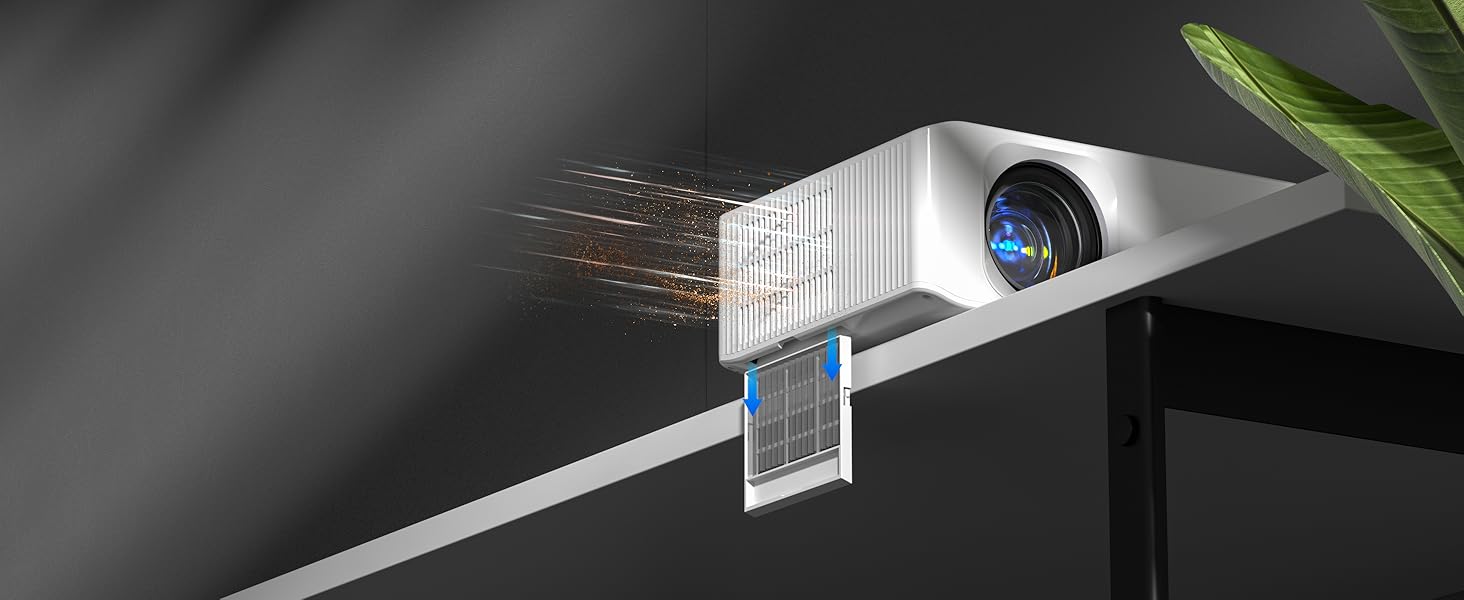 4K projector with wifi and bluetooth