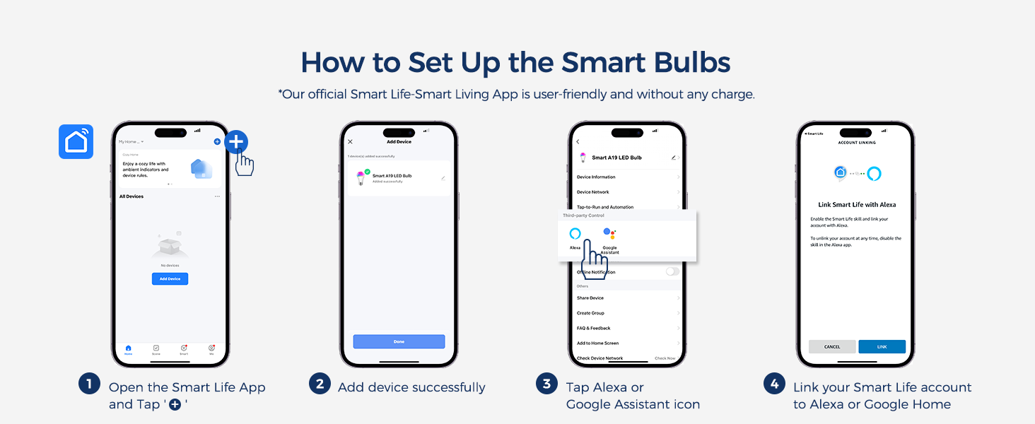 smart light bulbs