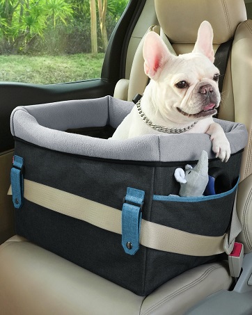 BurgeonNest Dog Booster Car Seat Pet Travel Cat Puppy Carseats