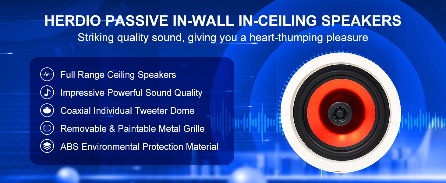 ceiling speakers