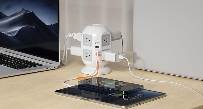 surge protector power strip 10 ft cord