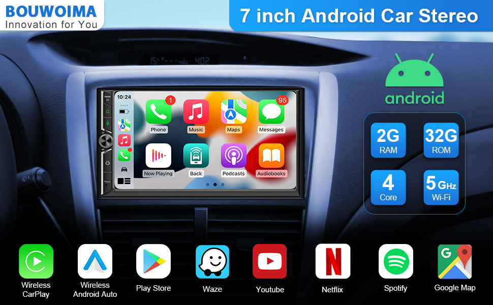 Double Din Car Stereo
