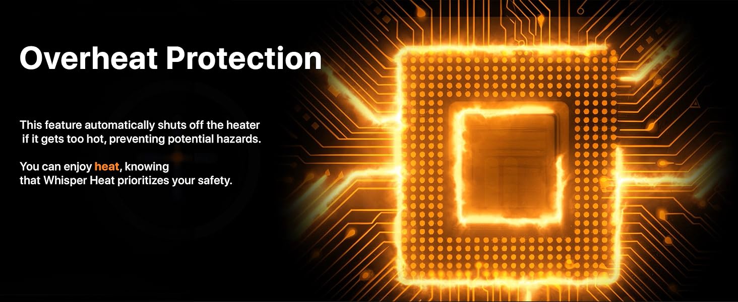 over heat protection for under desk space heater