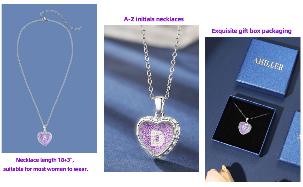letter necklace 