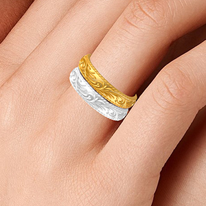 Silicone  wedding ring for women
