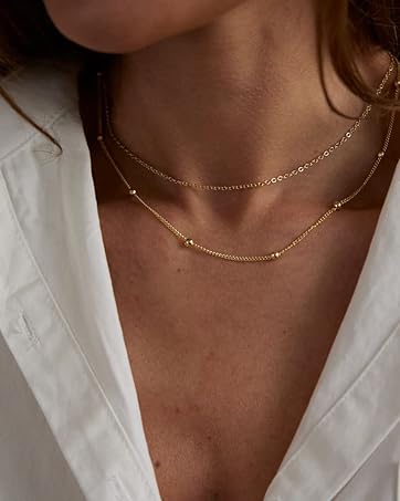 layered necklace