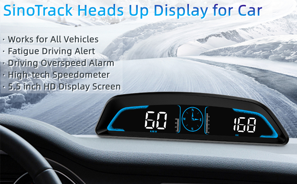 SinoTrack Speedometer for Car