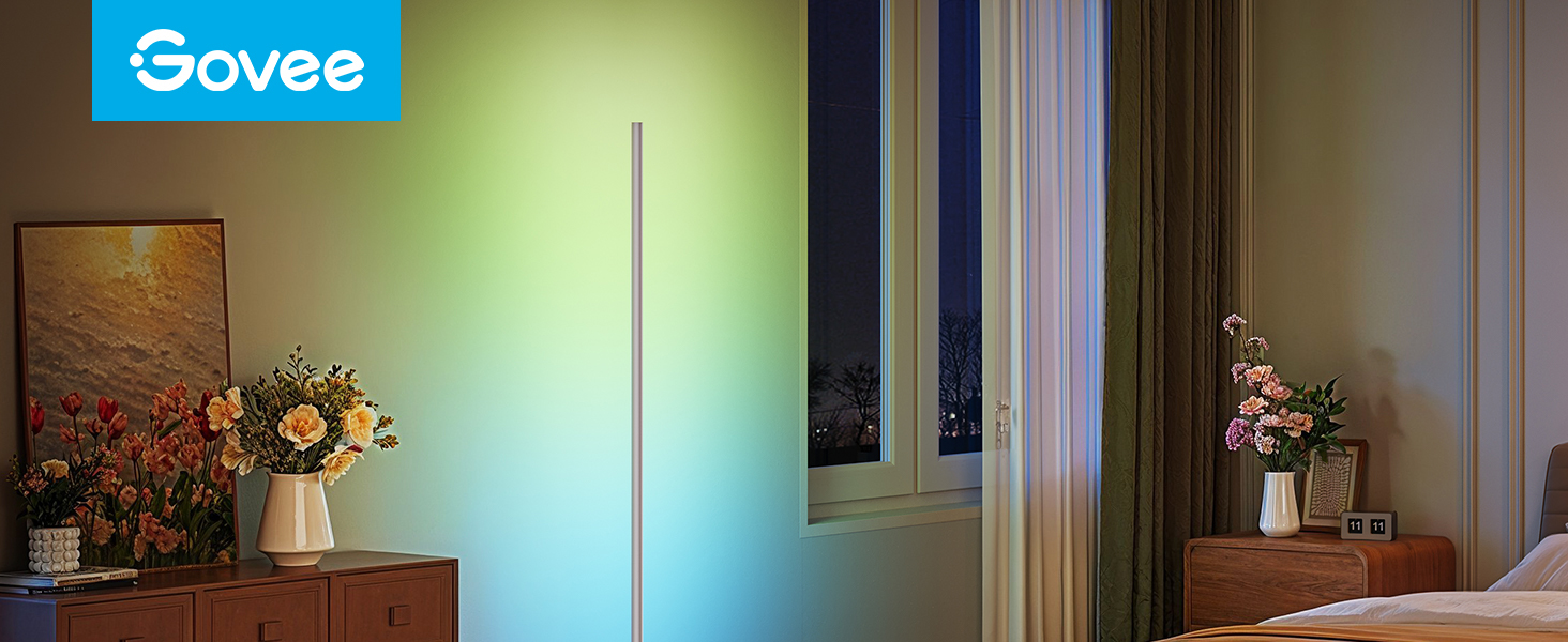 Govee floor lamp 2 Silver