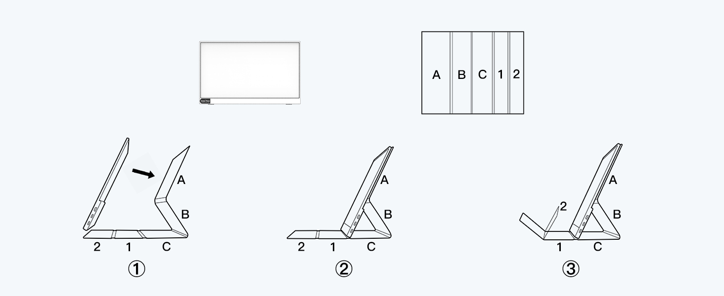 portable computer monitor for laptop