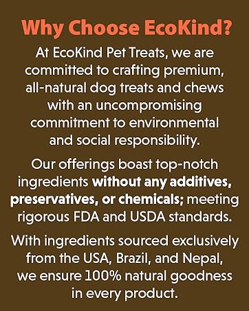 Ecokind Pet treats, Dog chews, Dog treats 