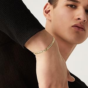 5mm cuban gold bracelet 