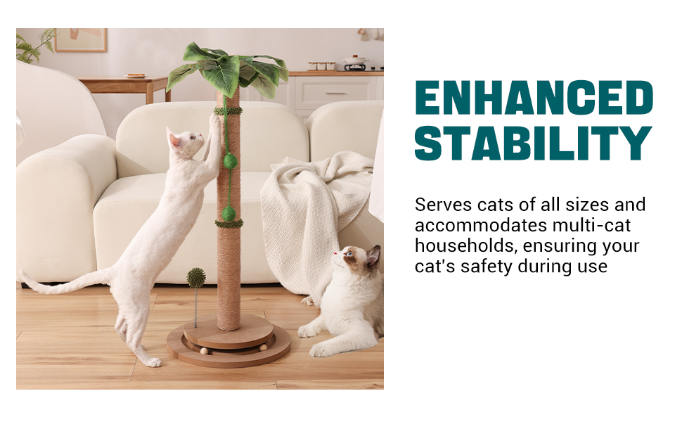 cat scratching tree cat tower cute