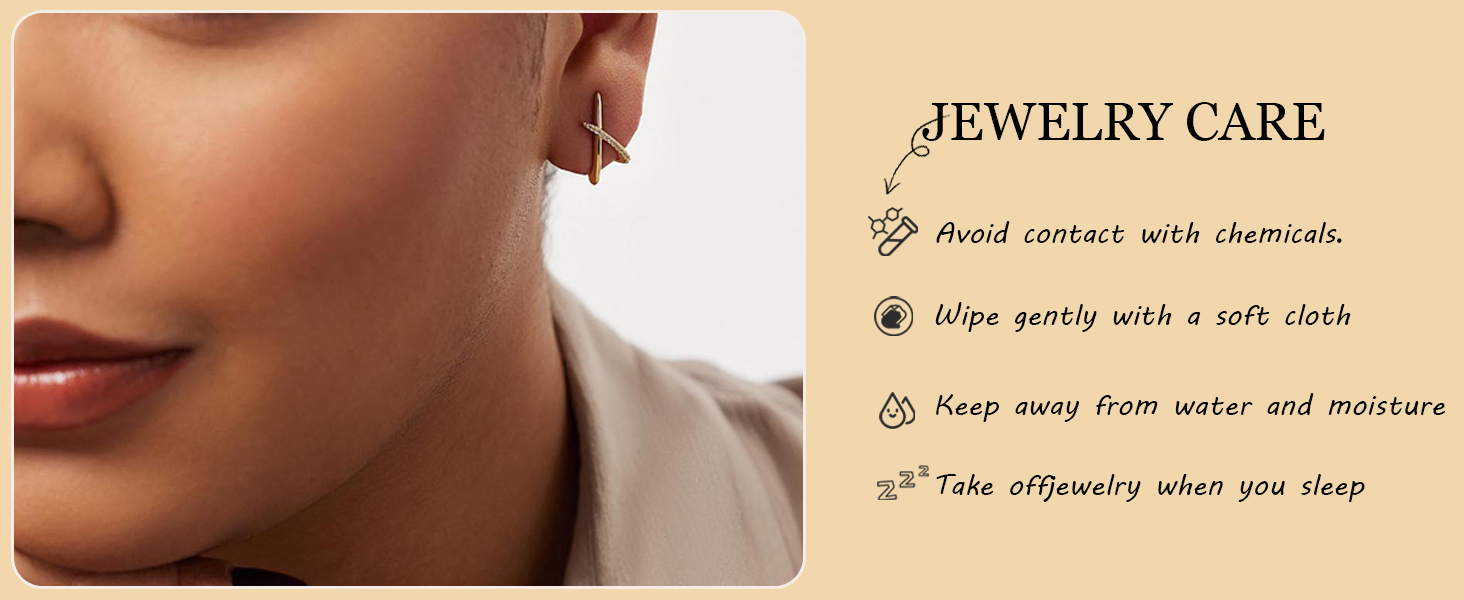  EARRINGS-3-CZ X