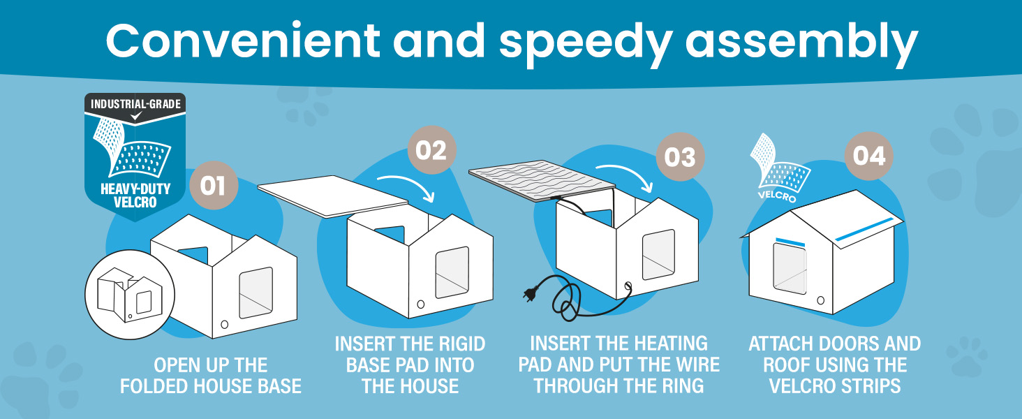 convenient and speedy assembly