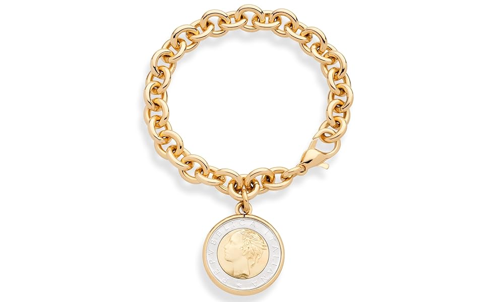 500 Lira Coin rolo Bracelet