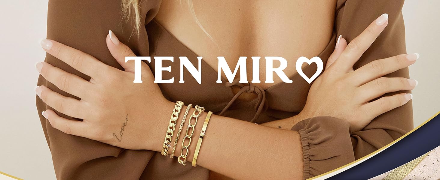 Gold Chunky Bracelet for Women