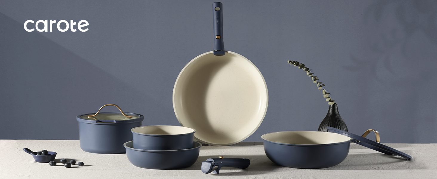 pots and pans set non stick