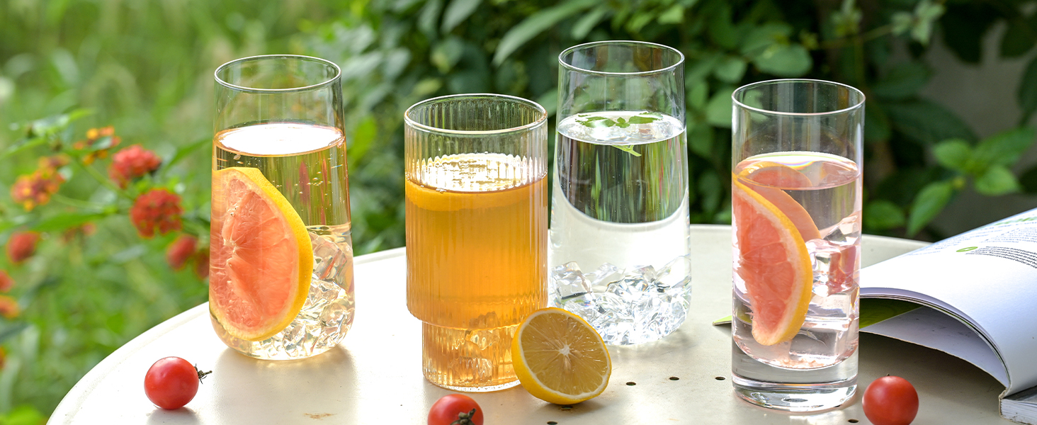 glass drinking set
