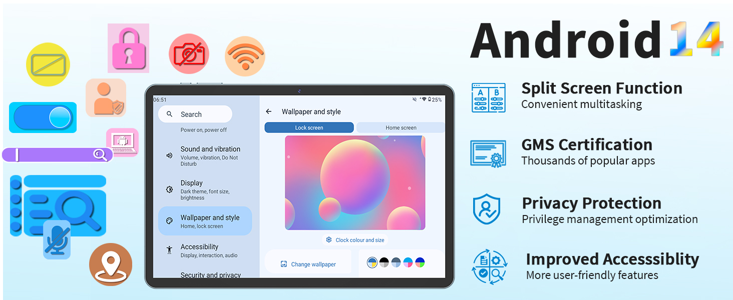 Android tablet with keyboard