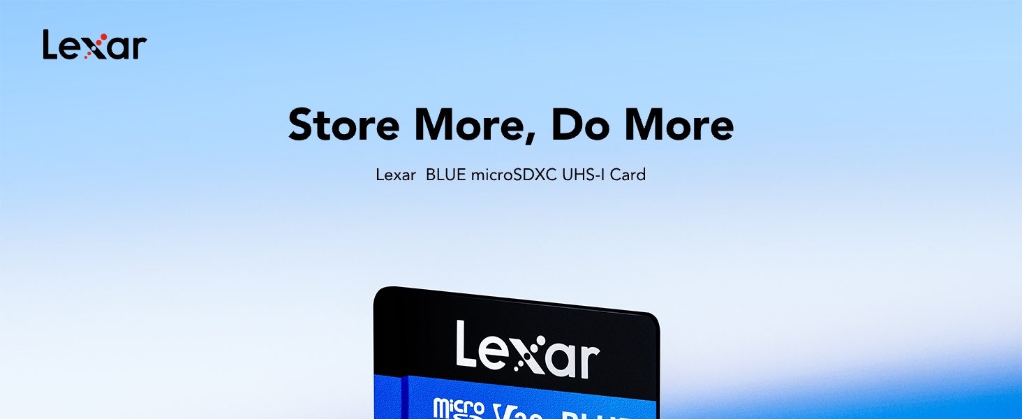Blue Microsd