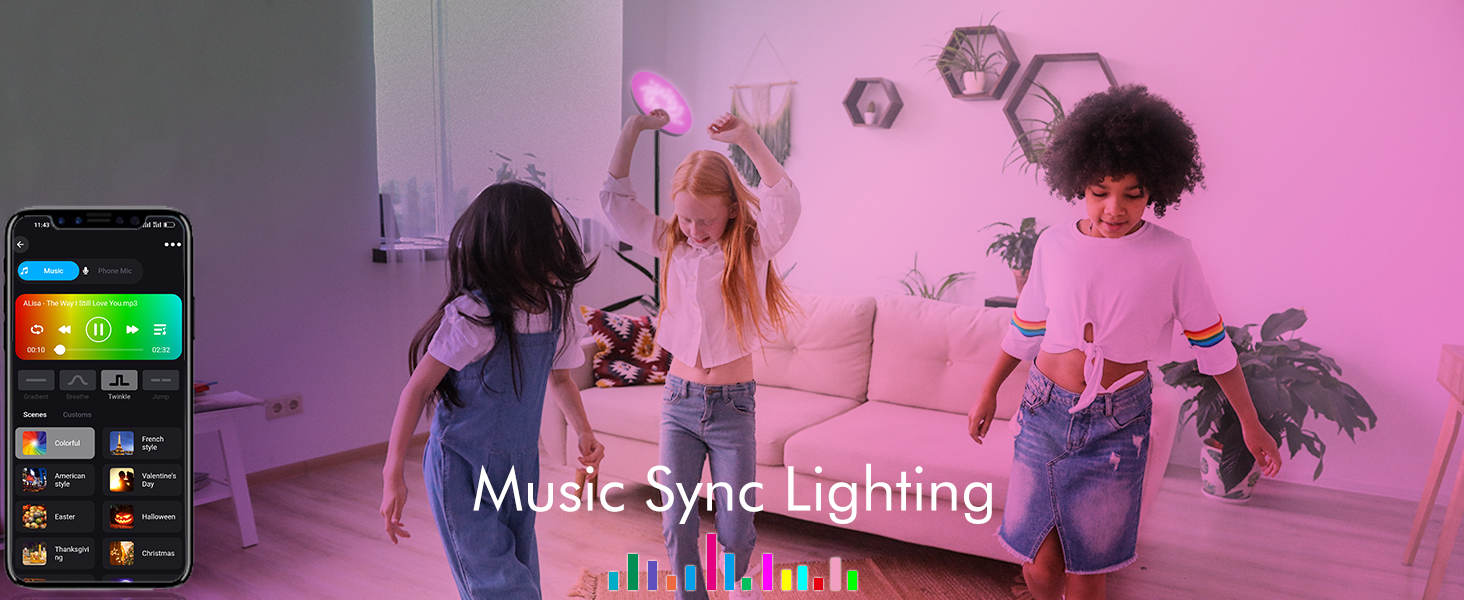 Sync with music
