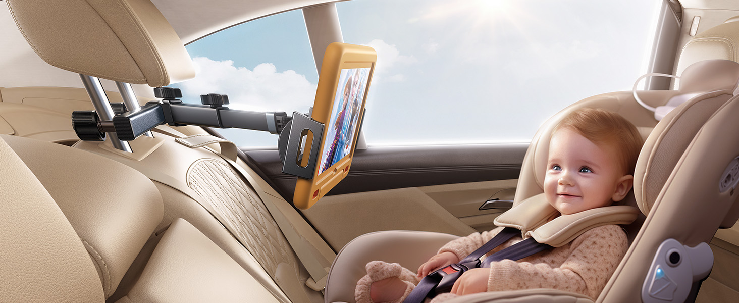 Tablet Holder for Car Headrest