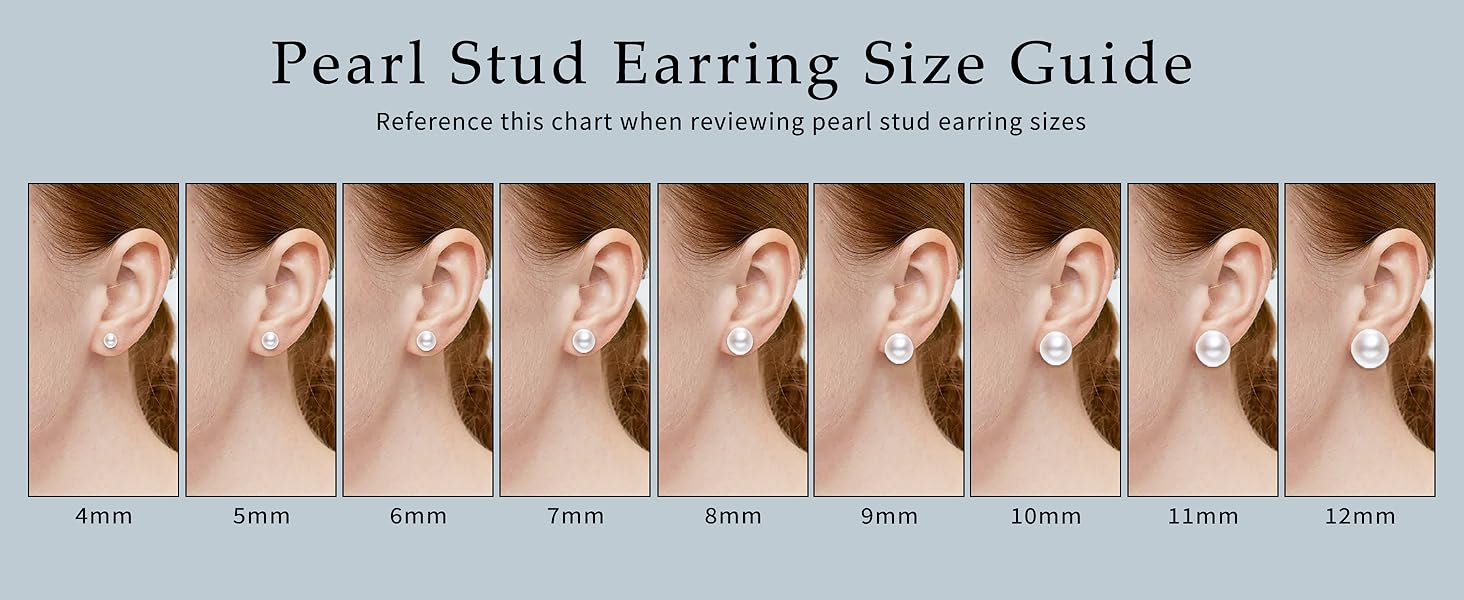 pearl earrings for women