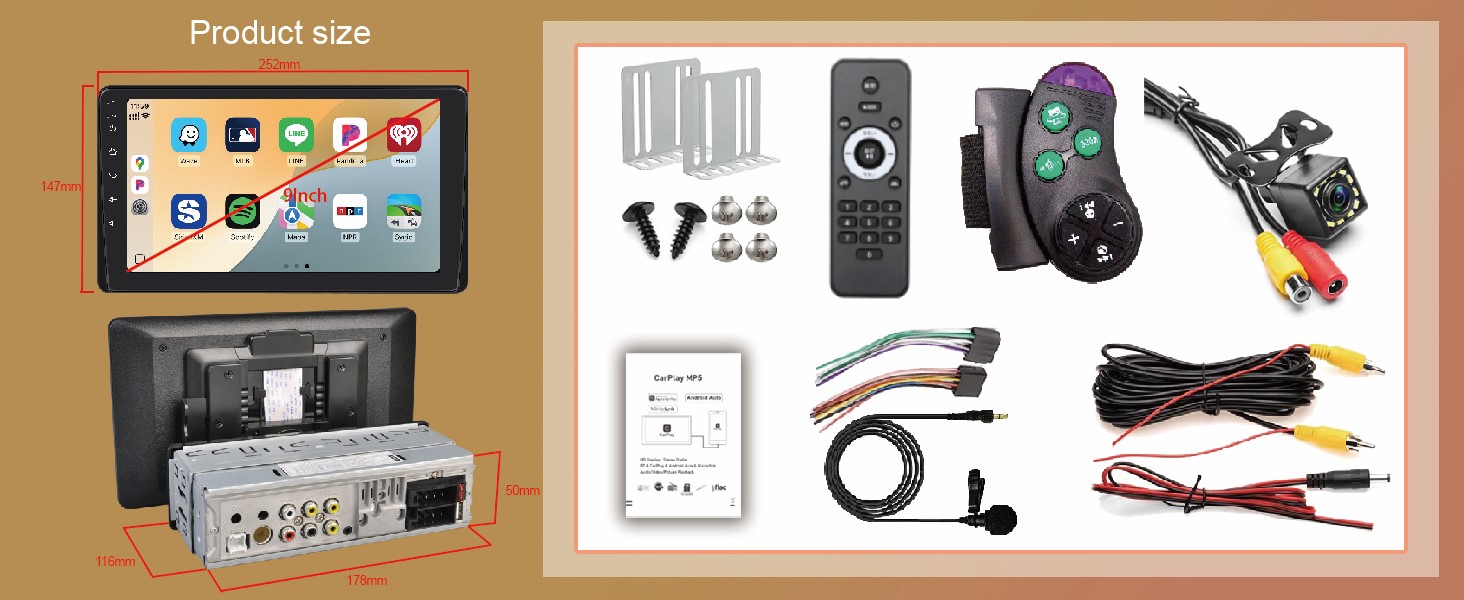 single din car stereo