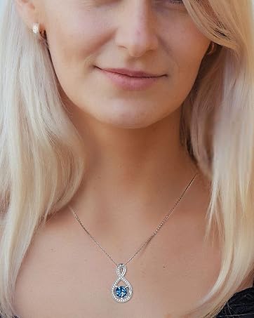 large infinity necklace