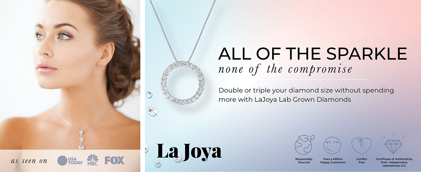 Diamond Heart Necklace for Women