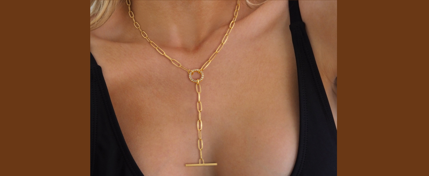 bar necklace