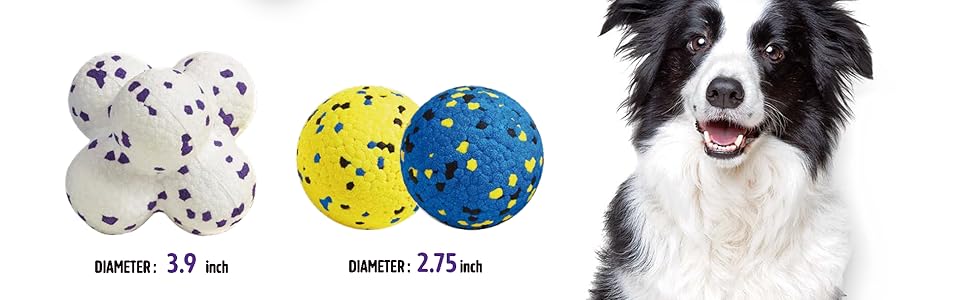 Kimee Indestructible Dog Ball