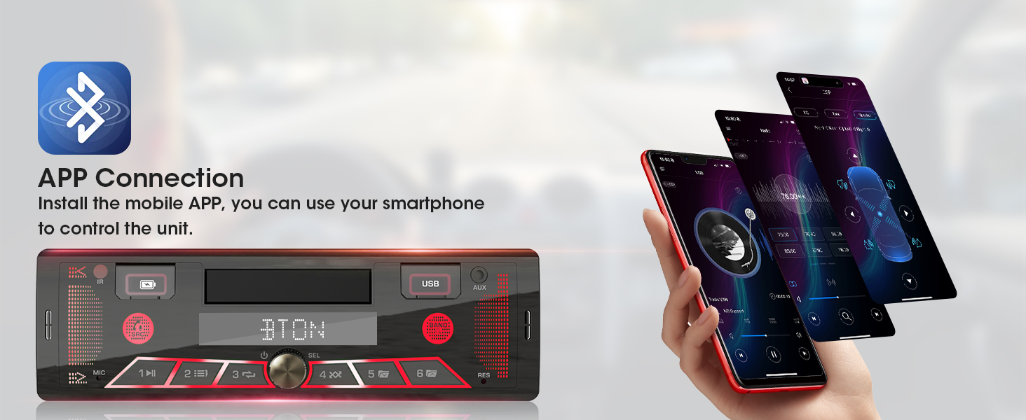 single din stereo