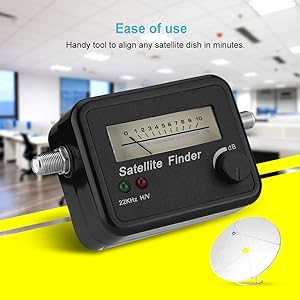 TV Satellite Signal Receiver