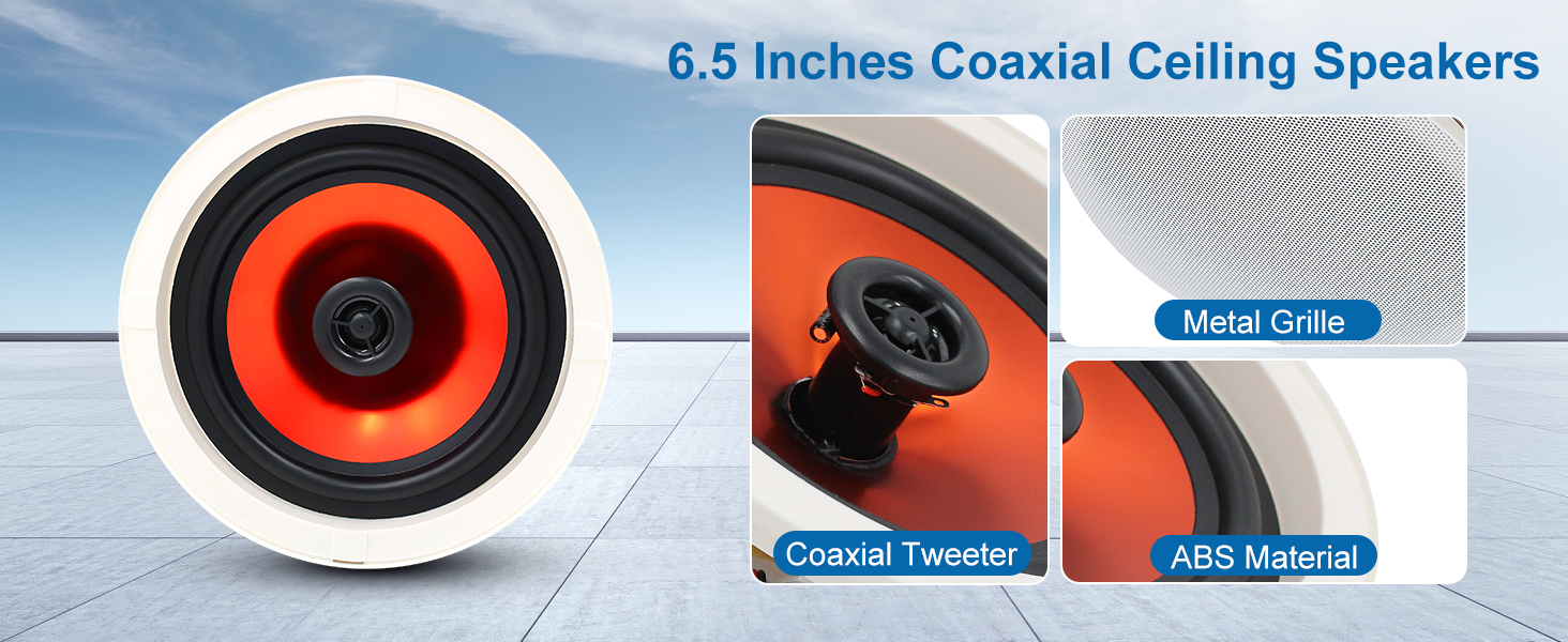 ceiling & in-wall speakers