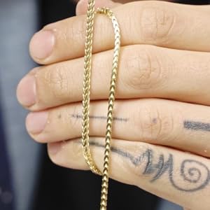 Franco 2.5mm Necklace GP 2