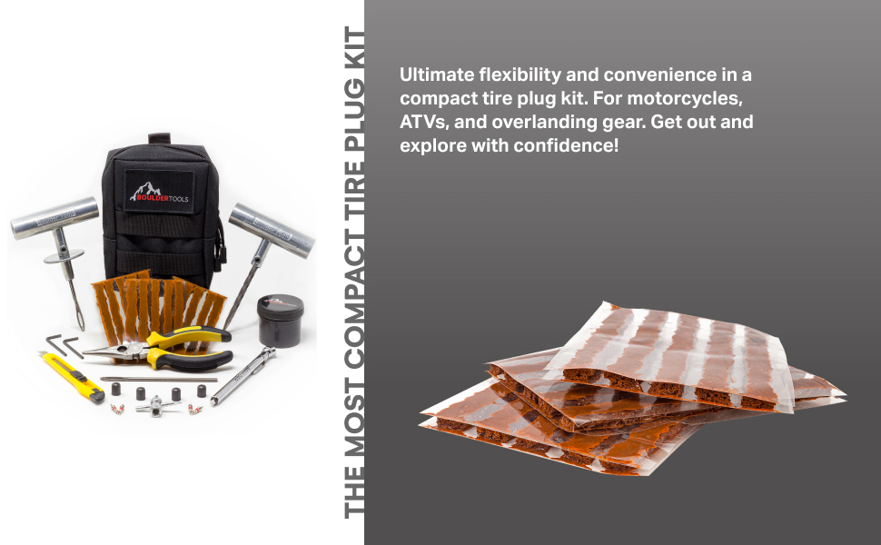 2 , tire plug kit heavy duty professional,off road accessories , side by side accessories utv
