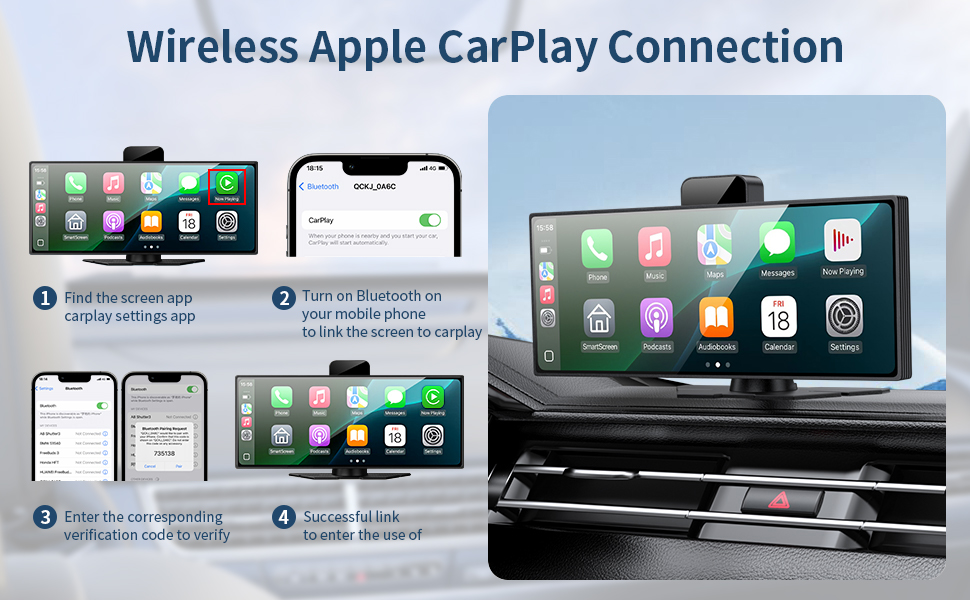 car play screen for my car plug in