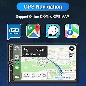 double din car stereo with backup camera
