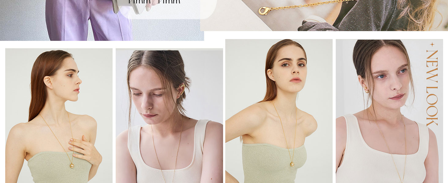 Minimalist necklaces
