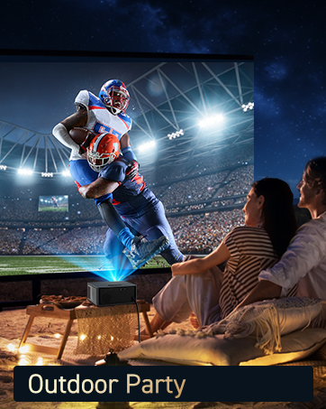 outdoor projector