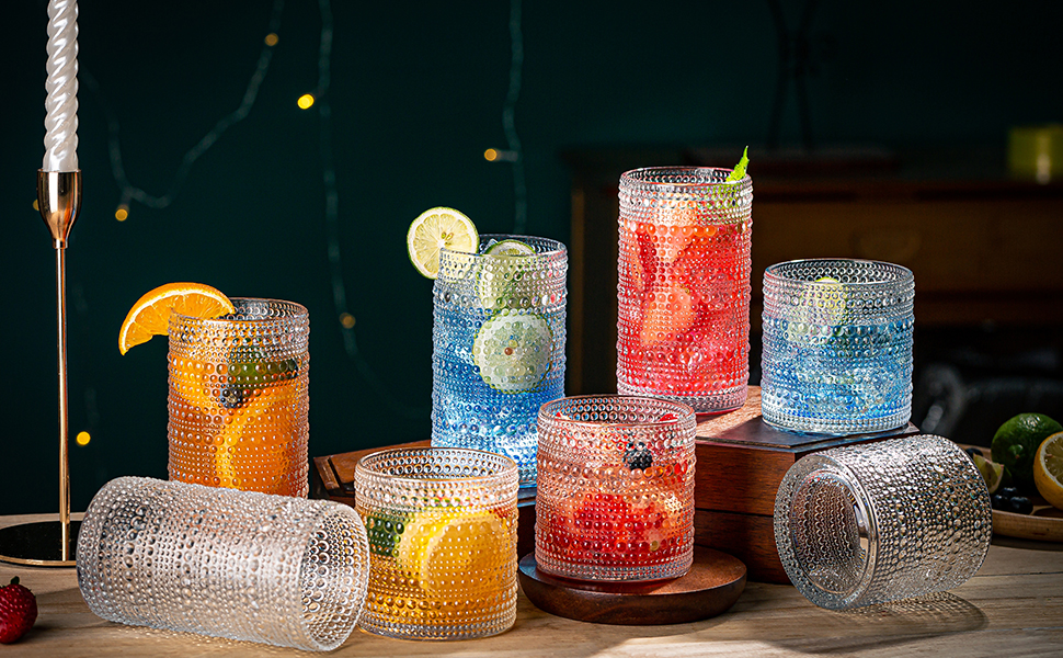 drinking glasses