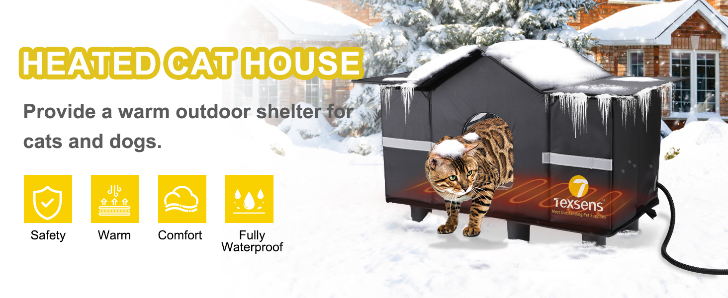 Heated Cat House