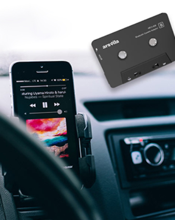 CASSETTE BLUETOOTH WIRELESS ADAPTER