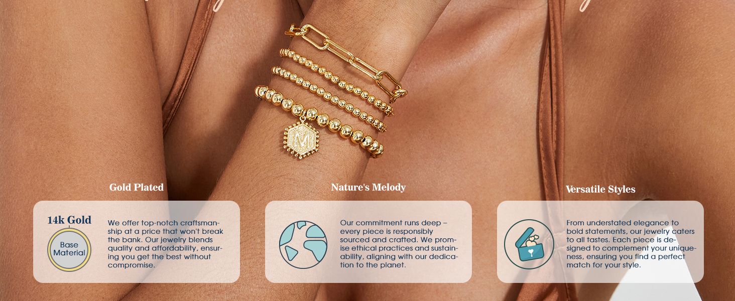 gold bracelets for women
