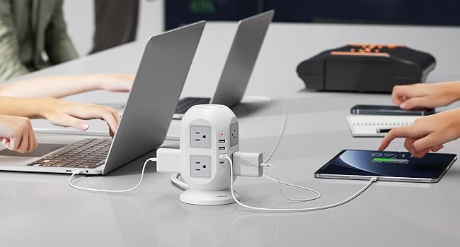 extension cord with multiple outlets