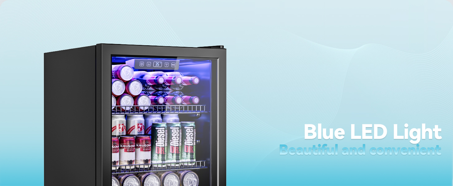 beverage refrigerator