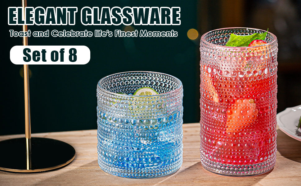 drinking glasses