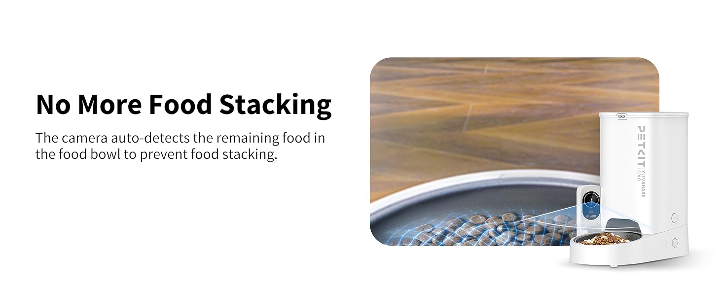 anti-stacking smart oet feeder cat dog feeder food dispenser