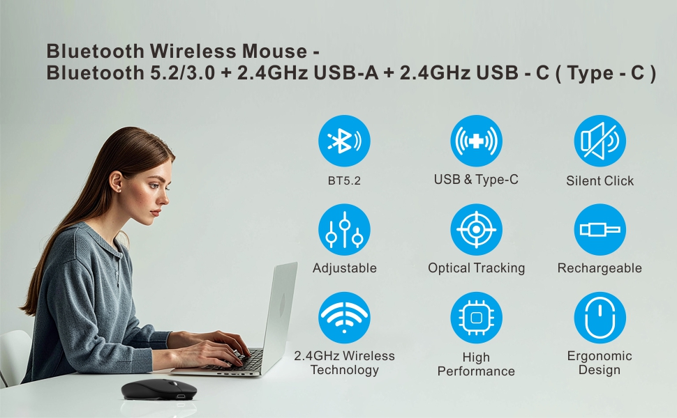 Bluetooth wireless mouse m03